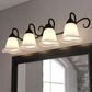Vaxcel Bella 4-Light Bathroom Vanity Fixture in Matte Black, , large