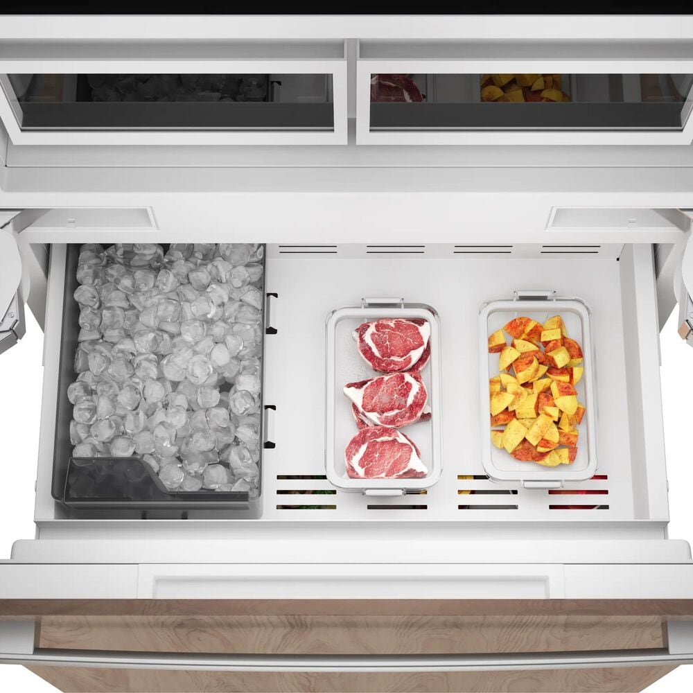 Bosch Benchmark 20.1 Cu. Ft. Built-in Bottom Freezer Refrigerator in Panel Ready, , large