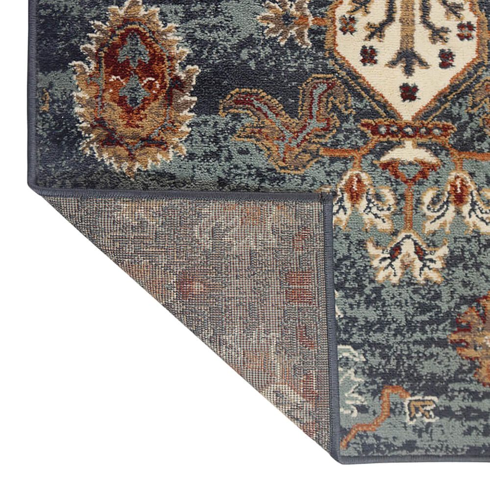 Amer Rugs Allure 2&#39; x 3&#39; Teal Blue Area Rug, , large
