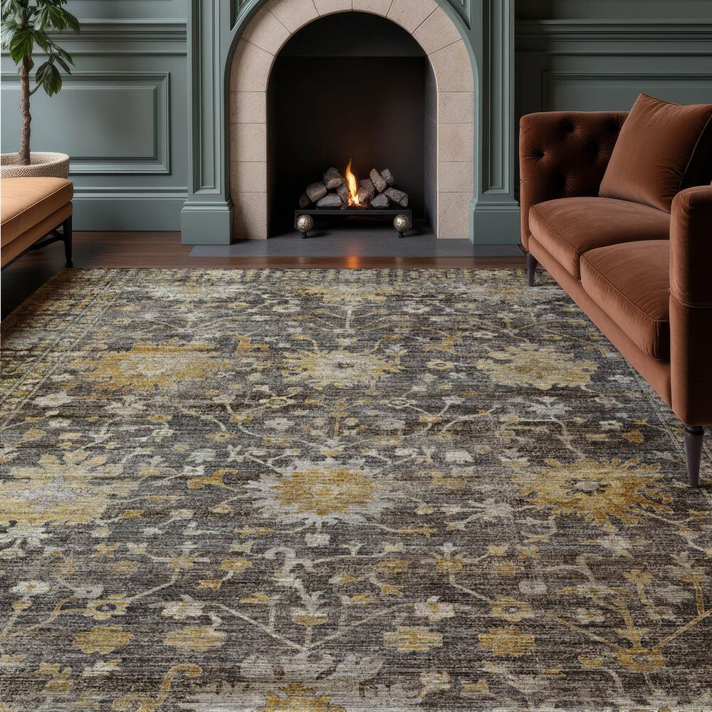 Dalyn Rug Company Aristo Charcoal 5' x 7'6" Area Rug, , large