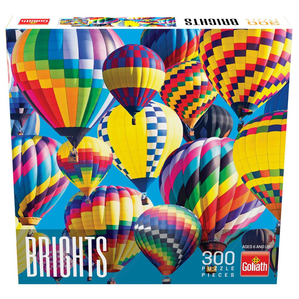Goliath Games Brights 300pc Puzzle Hot Air Balloon, , large
