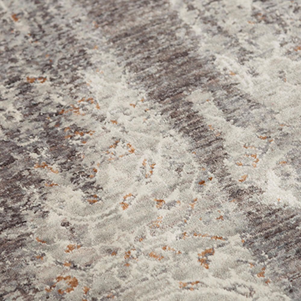 RIZZY Ankara ANK730 5&#39;2&quot; x 7&#39;9&quot; Gray Area Rug, , large