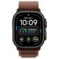 Apple Watch Ultra 4 (GPS + Cellular) 49mm Black Titanium Case with Burgundy Alpine Loop - M and 2-Year AppleCare+, , large