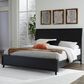 Ashley Danziar King Panel Bed in Matte Black, , large