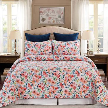 C and F Nicole 3-Piece Full/Queen Quilt Set, , large