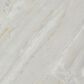 Maple and Jade Pedestal End Table with Faux Marble Top in Matte Black, White and Gold, , large
