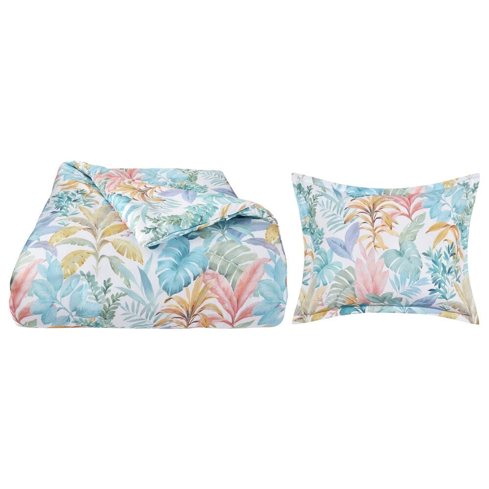 J. Queen New York Bahama 2-Piece Twin/Twin XL Comforter Set in Aqua, , large