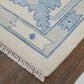 Feizy Karina 3"6" x 5"6" Ivory and Blue Area Rug, , large
