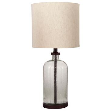 Ashley Bandile Table Lamp in Clear and Bronze, , large