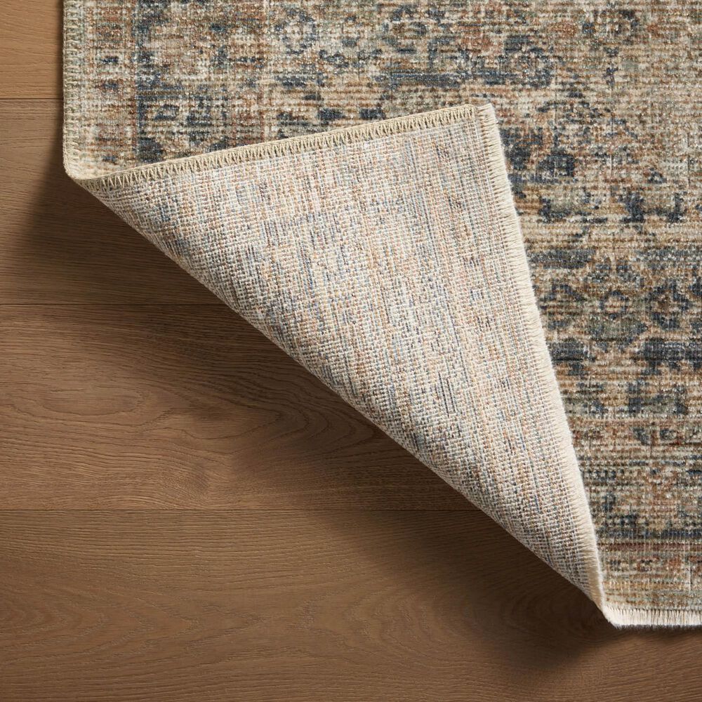 Loloi Heritage 2&#39; x 3&#39; Sage and Navy Area Rug, , large