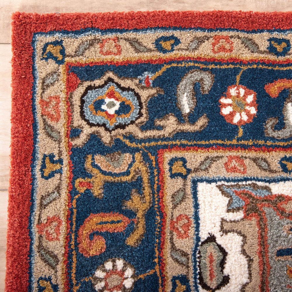 RIZZY Sapphire Red and Blue 9'9" x 12'9" Area Rug, , large