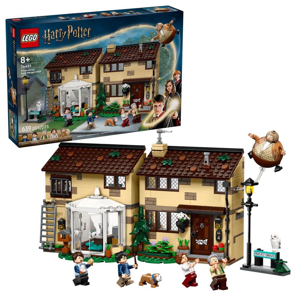 LEGO Harry Potter - Aunt Marge"s Visit Privet Drive Building Set, , large