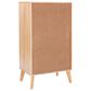 Linon Home Decor Collett 5-Drawer Chest in Natural, , large