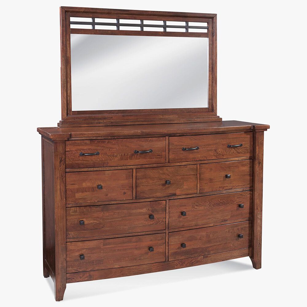 Napa Furniture Design Whistler Retreat 3-Piece Queen Bedroom Set in Dark Mango, , large