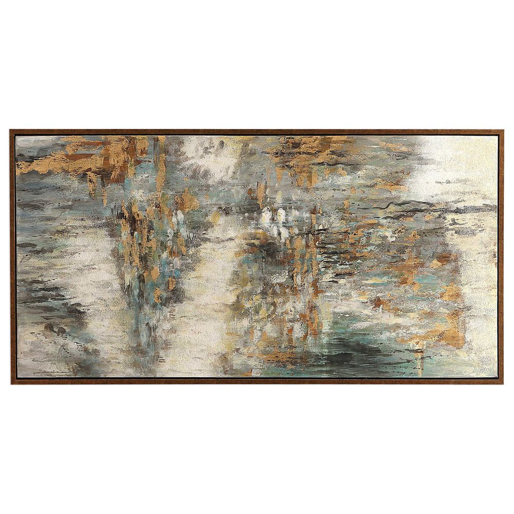 Uttermost Behind the Falls Abstract Art, , large
