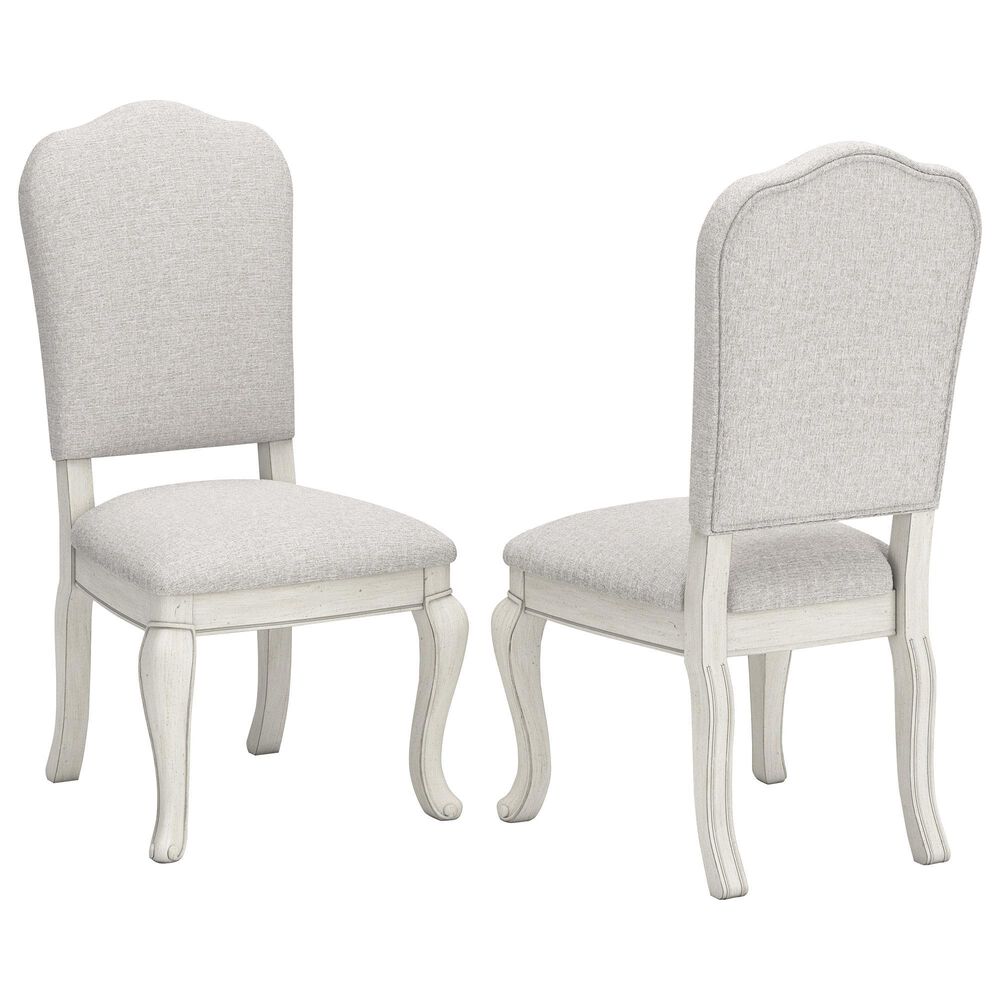 Ashley Arlendyne Side Chair in Antique White &#40;Set of 2&#41;, , large