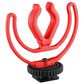 JOBY Wavo Mobile Portable On-Camera Microphone in Black and Red, , large