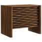 Modway Emric Wave 2 Drawer Nightstand in Walnut, , large