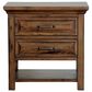 Cedar and Sage Hill Crest Nightstand in Dark Chestnut, , large