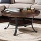 Linon Home Decor Franklin Cocktail Table in Umber Brown and Black, , large