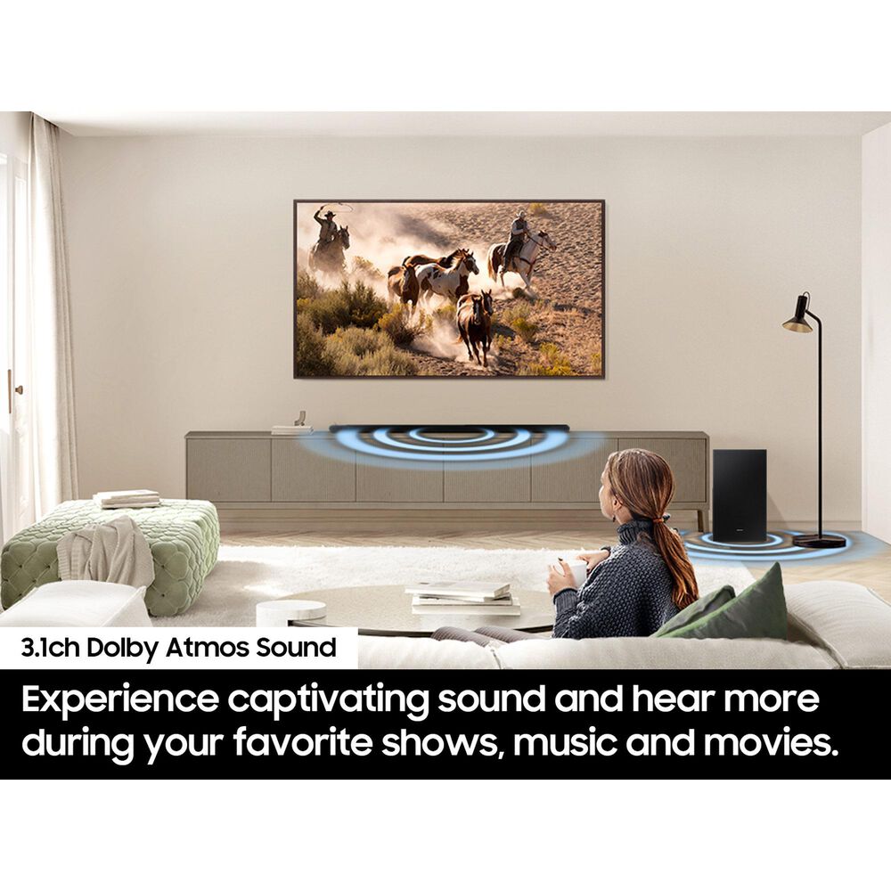 Samsung 55" Class S90H Series OLED 4K UHD Vision AI - Smart TV with S-Series 3.1 Ch All-In-One Soundbar in Graphite Black and Titan Black, , large