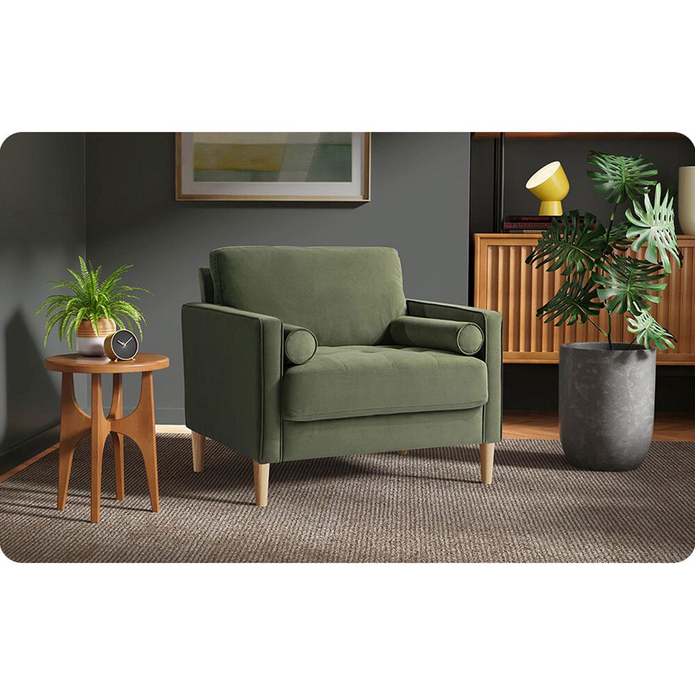 Lifestyle Solutions Langford Accent Chair in Olive, , large
