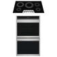 Frigidaire Gallery 2-Piece Kitchen Package with 30" Double Electric Wall Oven and 36" Electric Cooktop in Stainless Steel, , large