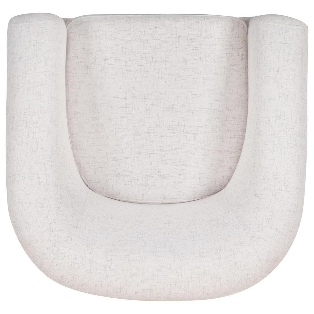 Linon Home Decor Bonnie Swivel Chair in Bone, , large