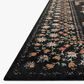 Rifle Paper Co Laurel Eleanor 5"3" x 7"8" Black Area Rug, , large