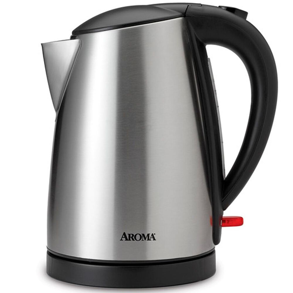 Englewood Aroma 1.7 Liter 7 Cup Stainless Steel Electric Water Kettle , , large