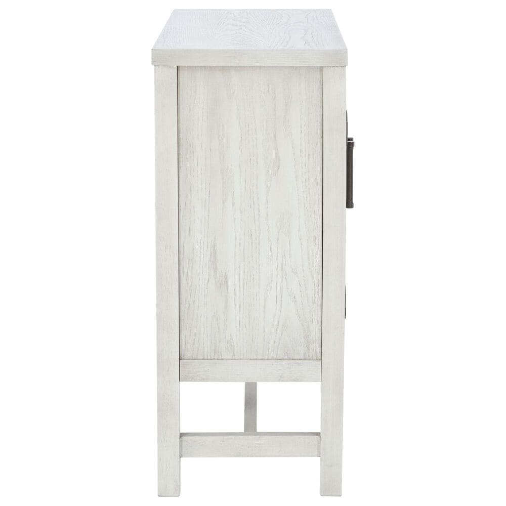Linon Home Decor Malcolm 2-Door Accent Cabinet in Pebble Grey, , large