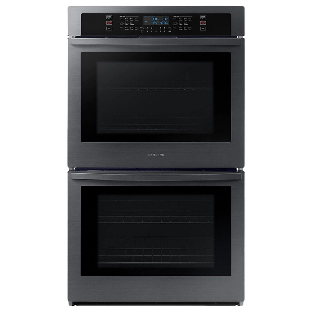 Samsung 30" Built-In Double Electric Wall Oven in Black Stainless Steel, , large