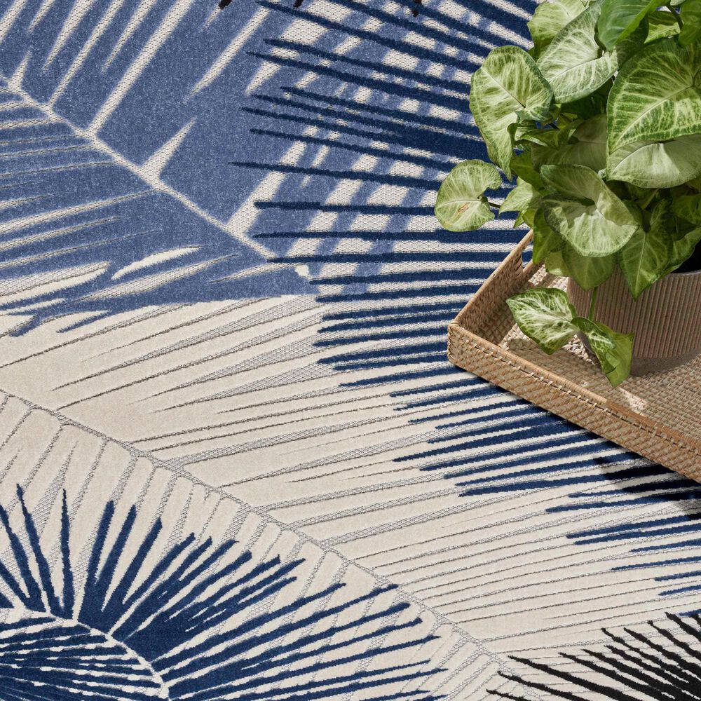 Other Aloha Navy 5'3" x 7'3" Indoor/Outdoor Area Rug, , large