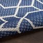 Nourison Horizon HOZ01 Navy 6" x 9" Indoor/Outdoor Area Rug, , large