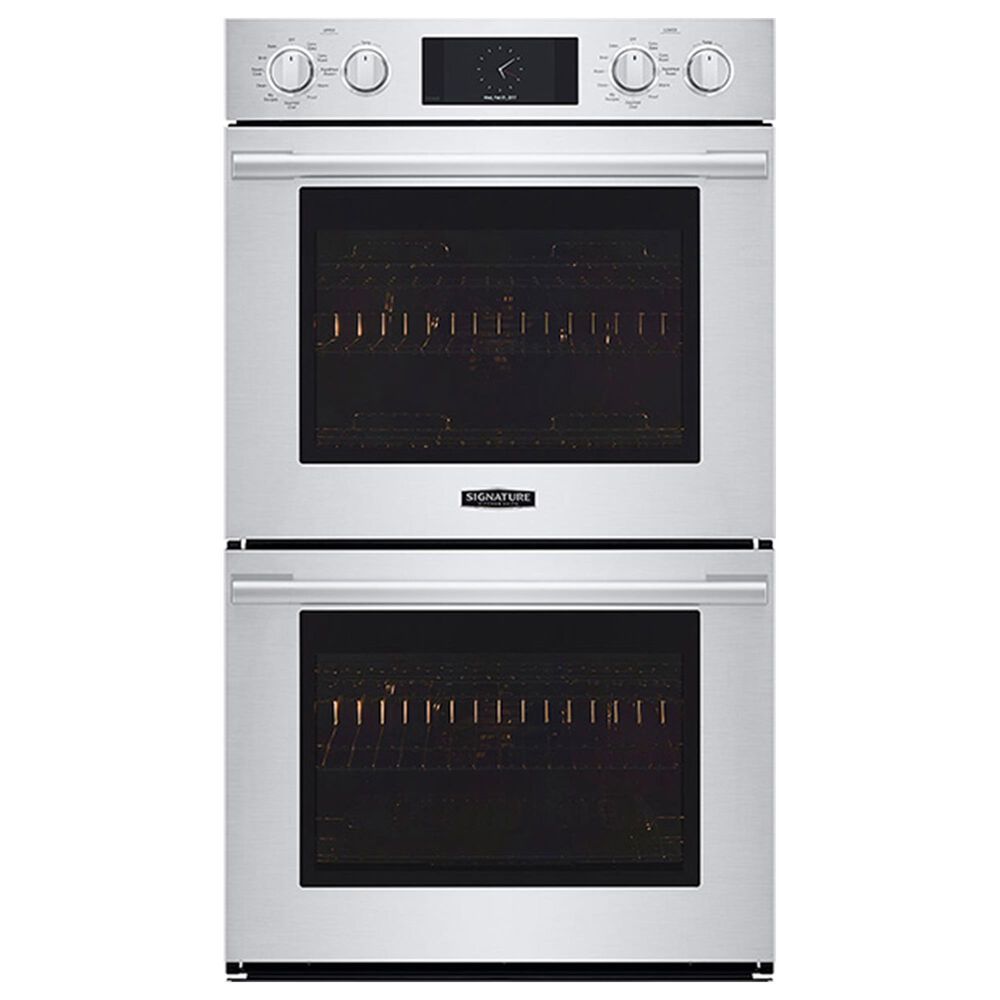 Signature Kitchen Suite 30" Double Wall Oven with Steam-Combination in Stainless Steel, , large
