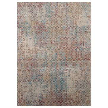 Karastan Tryst Botan RG072-416 12" x 15" Multicolor Area Rug, , large