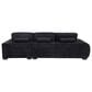 37B Octavia 2-Piece Stationary Right Facing Sectional with Chaise in Black, , large