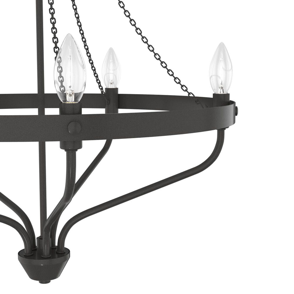 Hunter Merlin 5-Light Chandelier in Noble Bronze, , large