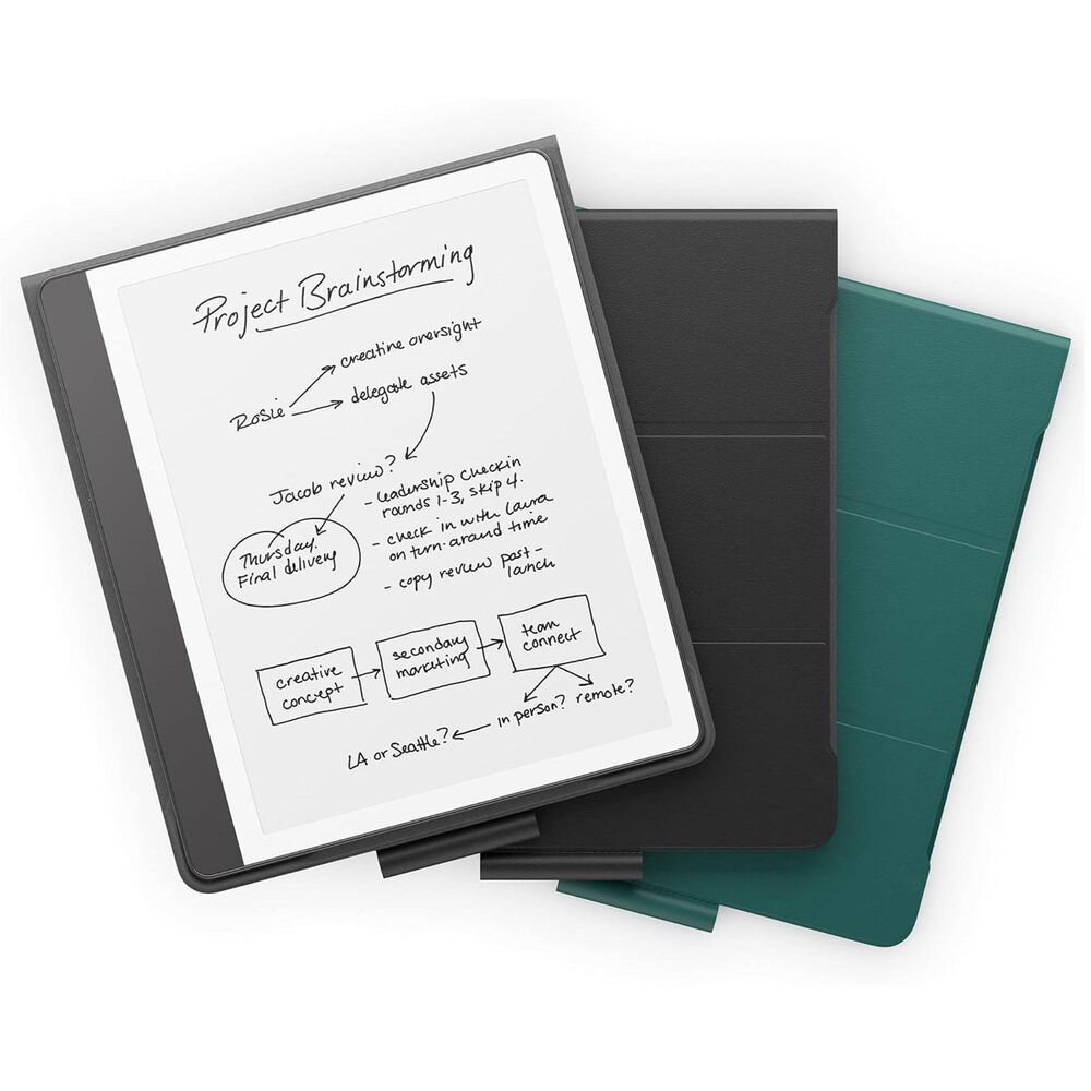 Amazon Plant-Based Leather Folio Cover with Magnetic Attach in Black, , large