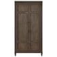 Furniture Worldwide Montclair 2 Door Storage Cabinet in Cocoa, , large