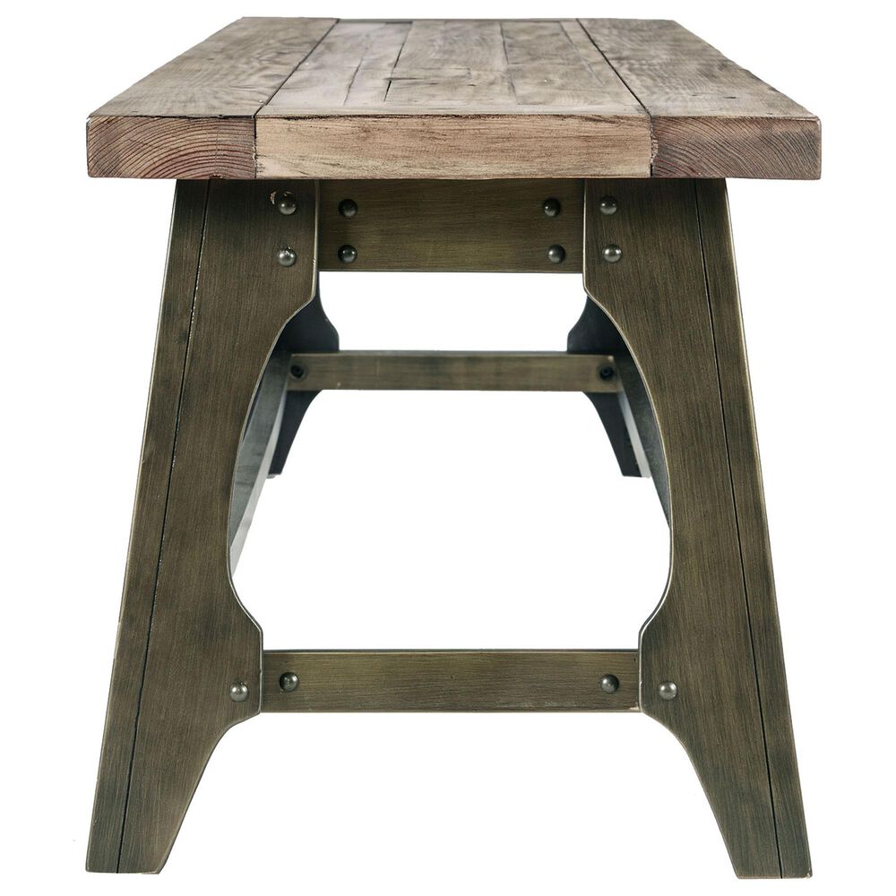 Hampton Park Oliver Dining Bench in Grey, , large