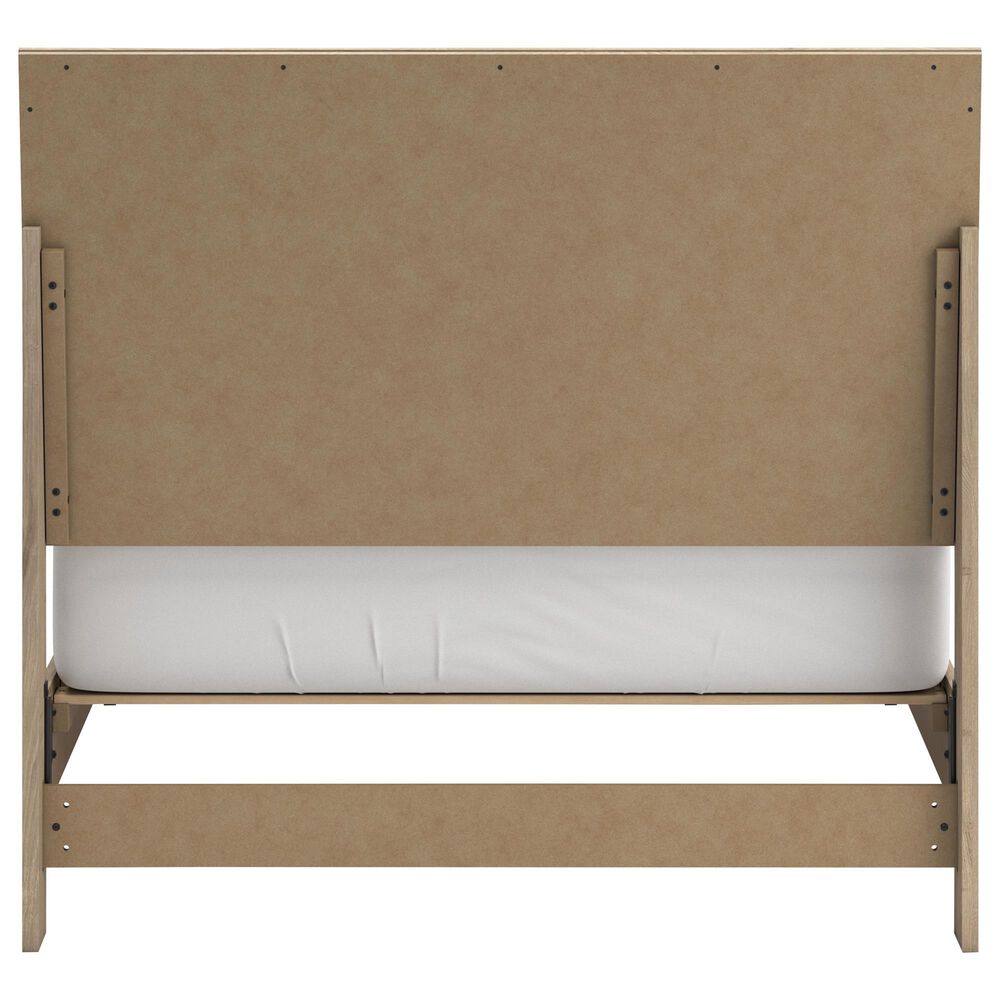 Ashley Cielden Full Platform Bed in Tan, , large