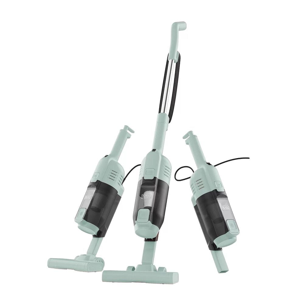 Black + Decker Power Series Lite 3-in-1 Corded Stick Vacuum in Green, , large