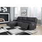 Signature Design by Ashley Henefer 3-Piece Power Reclining Sectional Set in Midnight, , large