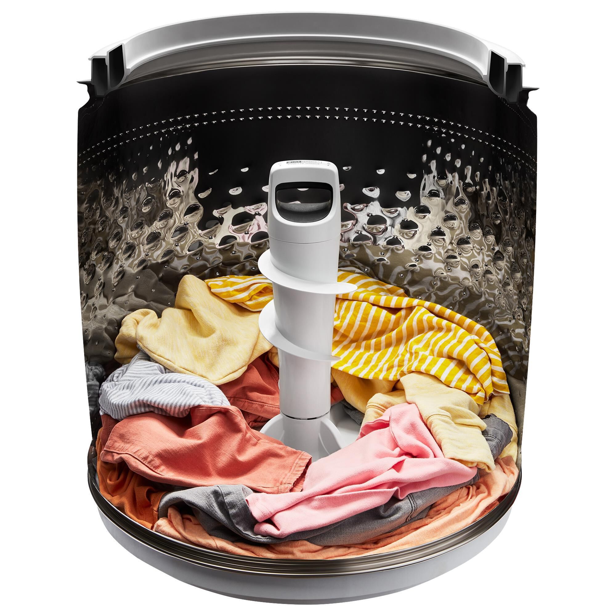 New whirlpool washer online with removable agitator