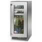 Perlick 2.8 Cu. Ft. Indoor Signature Series Beverage Center with Right Hinge and Glass Door in Stainless Steel, , large