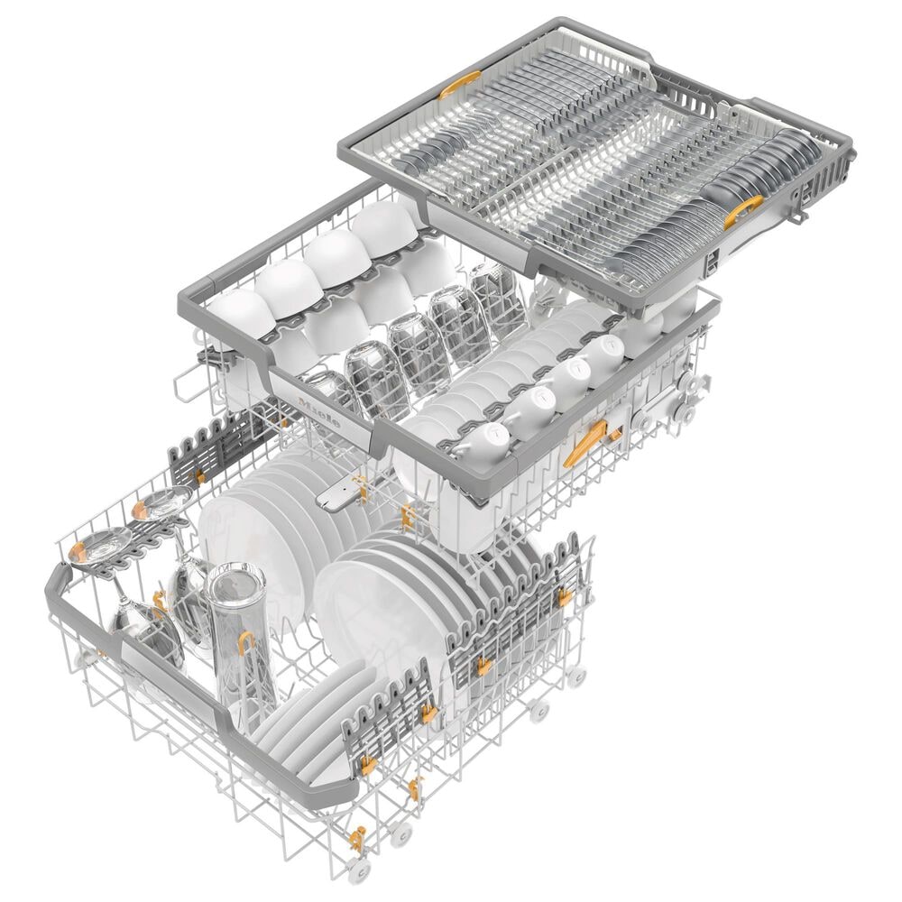 Miele Professional 24" Fully Integrated Built-In Smart Dishwasher with 16 Place Settings in Panel Ready, , large