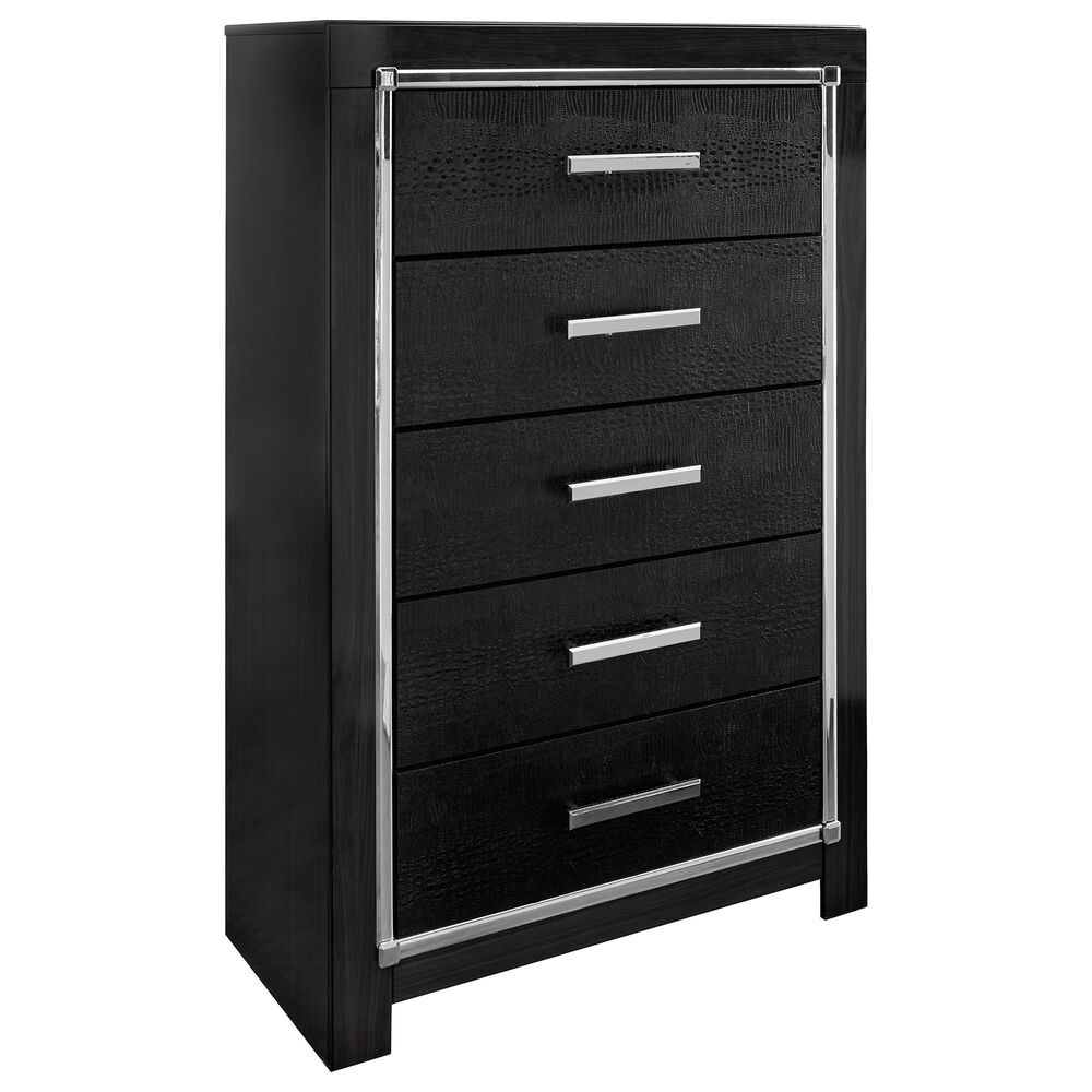 Signature Design by Ashley Kaydell 5 Drawer Chest in Dark Gray, , large