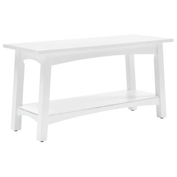 Timberlake Craftsbury 36" Entryway Bench in White, , large