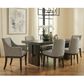 Millenium Burkhaus 7-Piece Dining Set with 1 Table Leaf in Dark Brown, , large